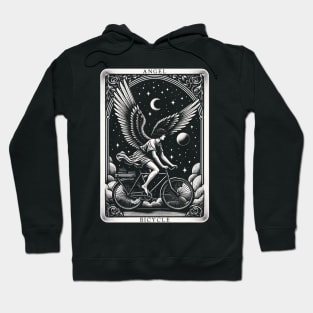 Angel On A Bicycle Tarot Hoodie